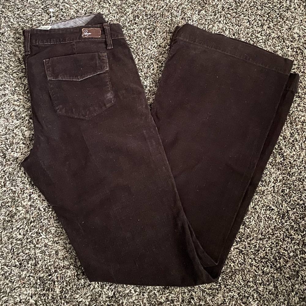 Paige Corduroy Santa Monica brown, size 31 - NWT